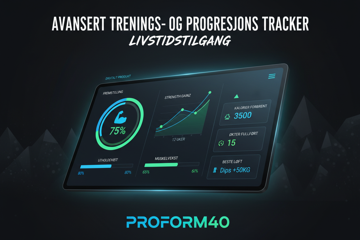Avansert Trenings- og Progresjons Tracker