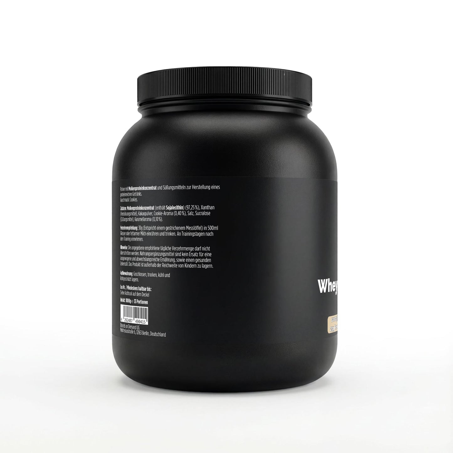 Premium Whey Protein Cookies - 1,000g